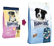 Happy Dog Puppy Fit & Vital (Птица)